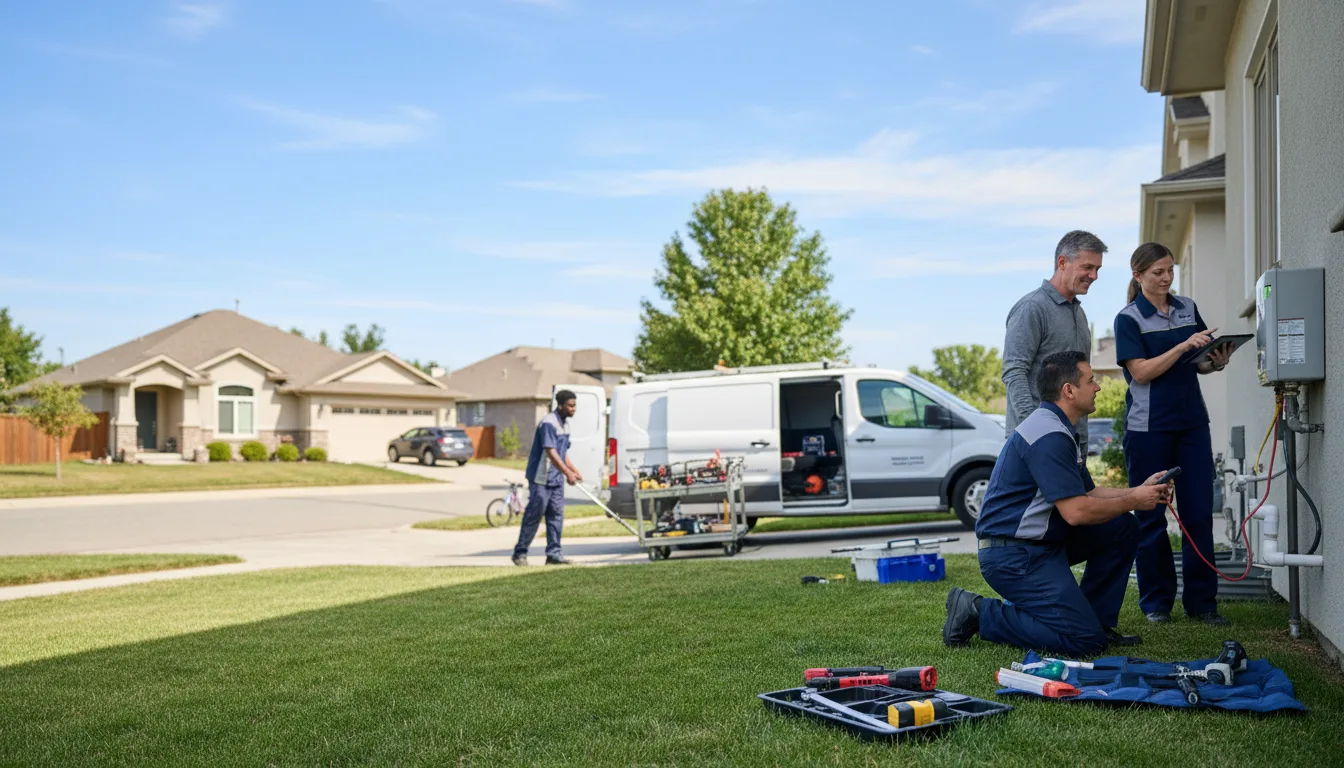 Tankless water heater service in Georgetown, FL